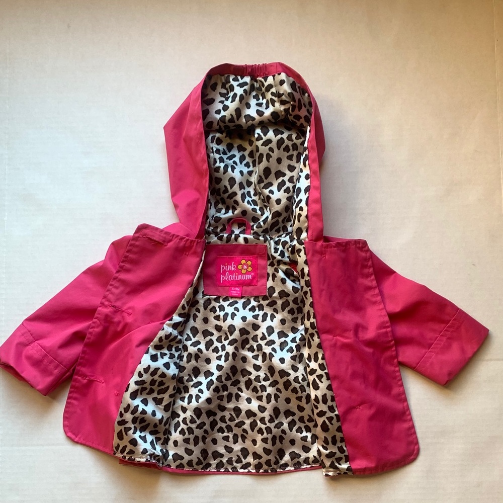 Cute leopard print and pink jacket!
